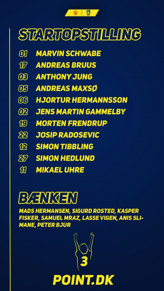 Start 11 til FCN