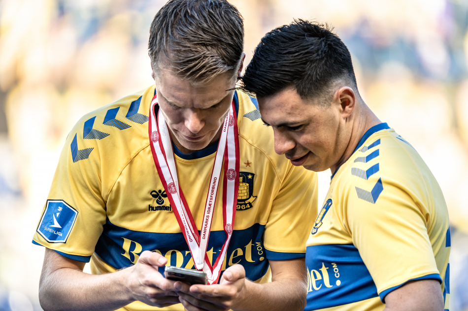 Sigurd Rosted og Blas Riveros