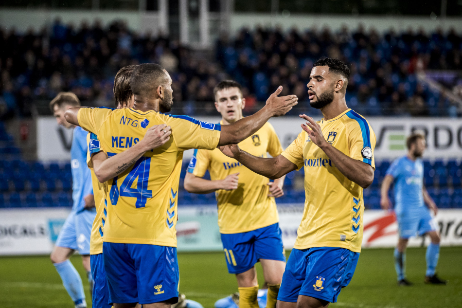 Brøndby hold jubel