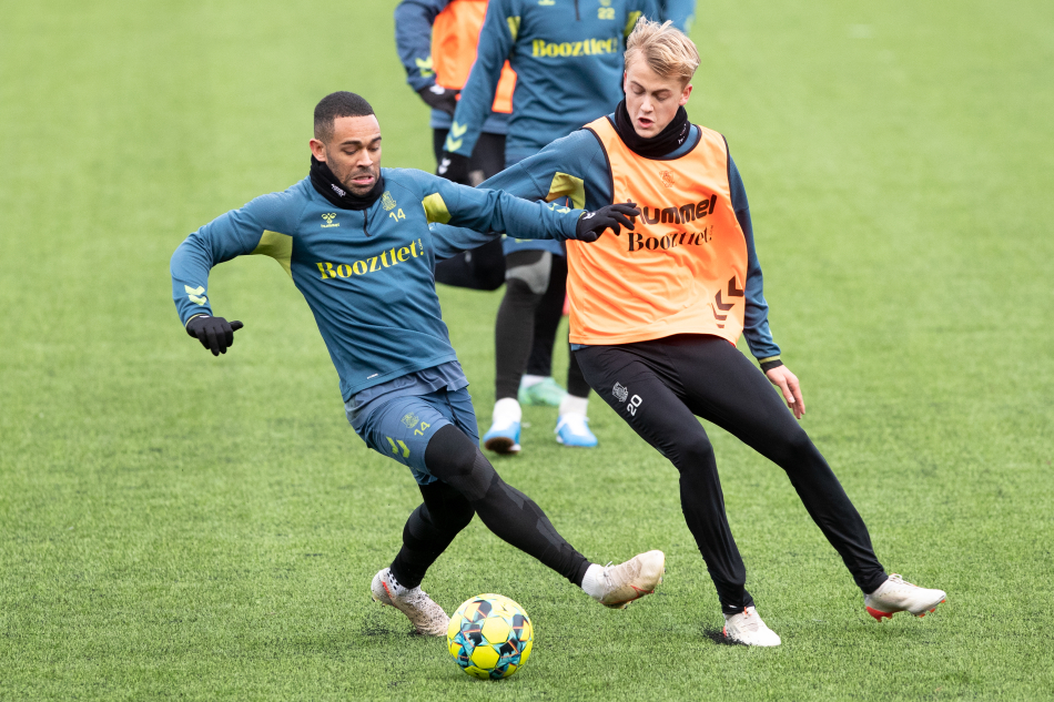 Kevin Mensah og oskar Fallenius
