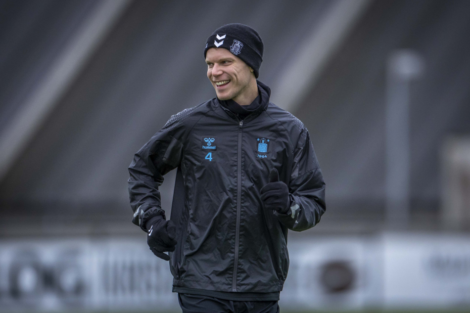 Sigurd Rosted til træning